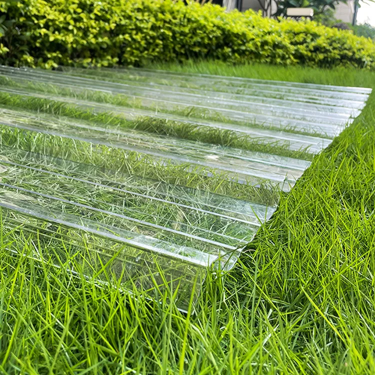 supplier polycarbonate pc greenhouse roof unbreakable plastic glass corrugated polycarbonate panel translucent roof tiles