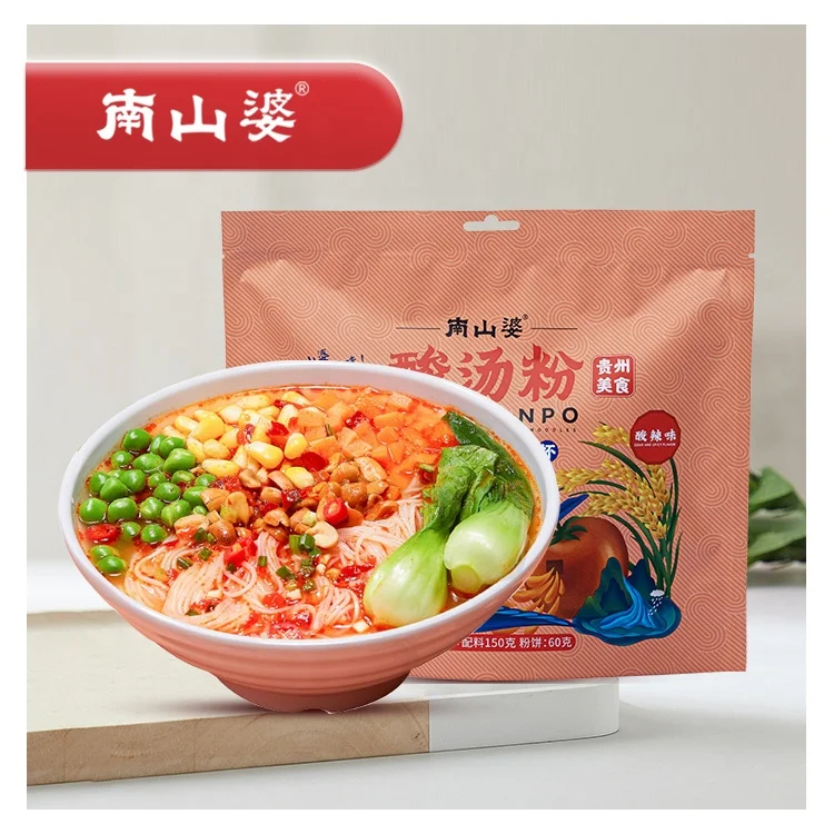NANSHANPO Guizhou Tomato Soup Base Instant Delicious Hot And Sour Rice Noodles