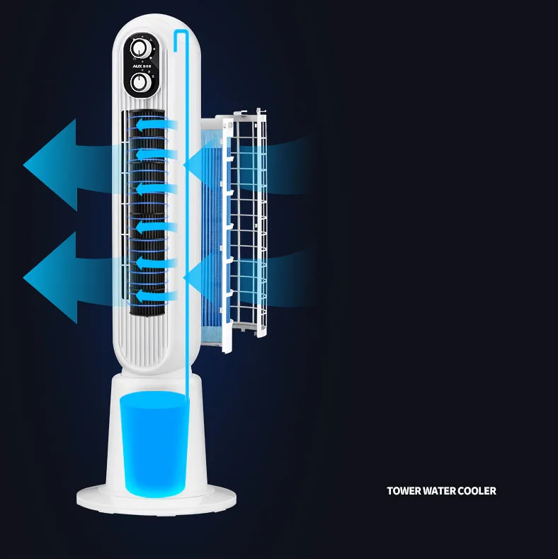 
New Hot Sale Living Room Low Noise Stand Tower Fan 