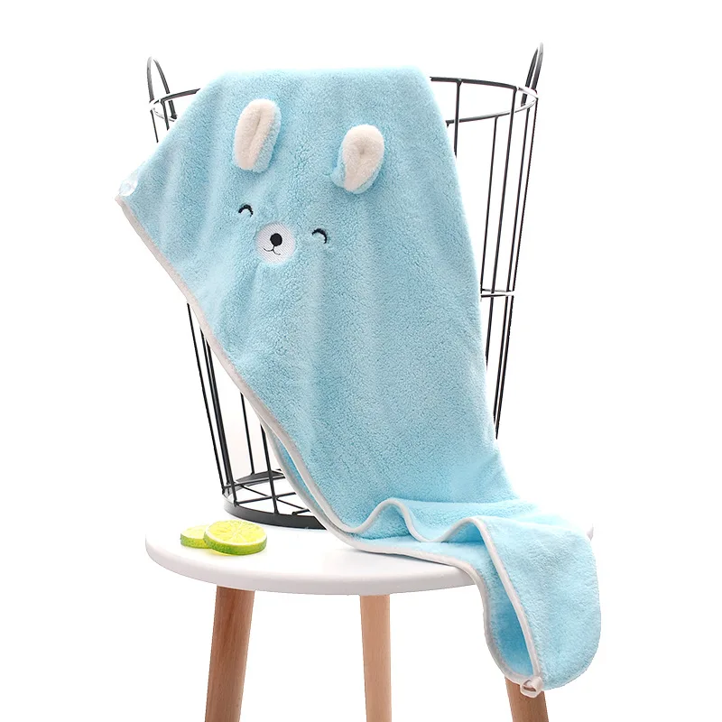 Custom microfiber hair wrap towel drying bath spa head microfiber women towels hair drying