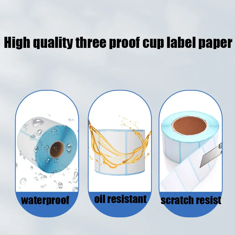 Wholesale high quality 80x40mm roll paper thermal for bar code printing