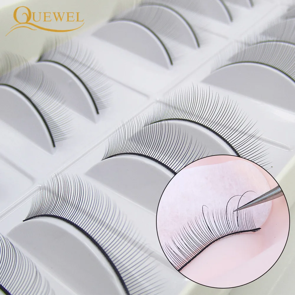 Wholesale Quewel Training Lashes, Mannequin Head Application Training Eyelash, Beauty Teaching Use Practice Eyelash Extensions