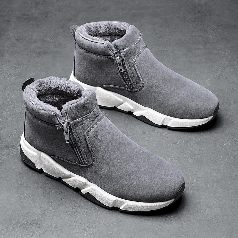 Factory Wholesale Winter Warm Casual Snow Boots For Men