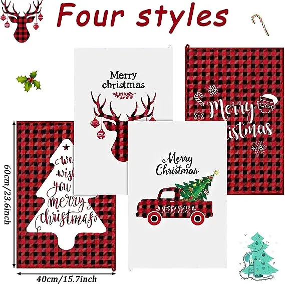 Custom Wholesale  Christmas Gifts Soft Towels Customized Hand or Kitchen Towels Microfiber Tea Towels for Home