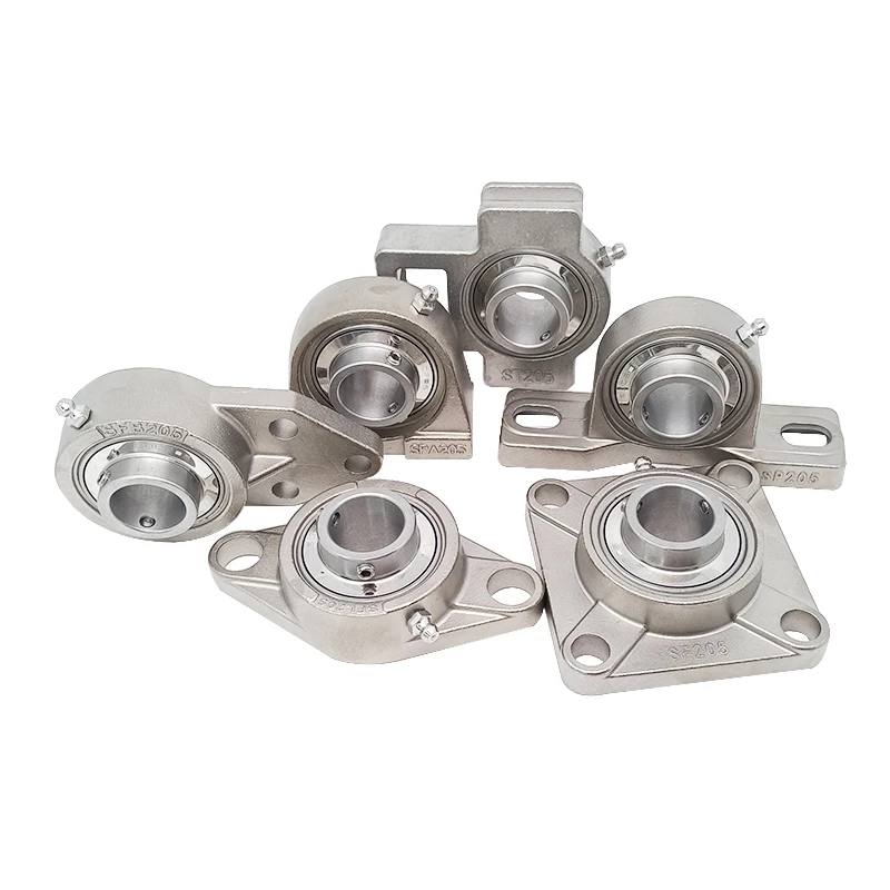 3 BOLTS FLANGE MOUNTED PILLOW BLOCK stainless steel bearings SUC205 UC205-16 SFB205 UCFB205 SUCFB205-16 SUCFB205
