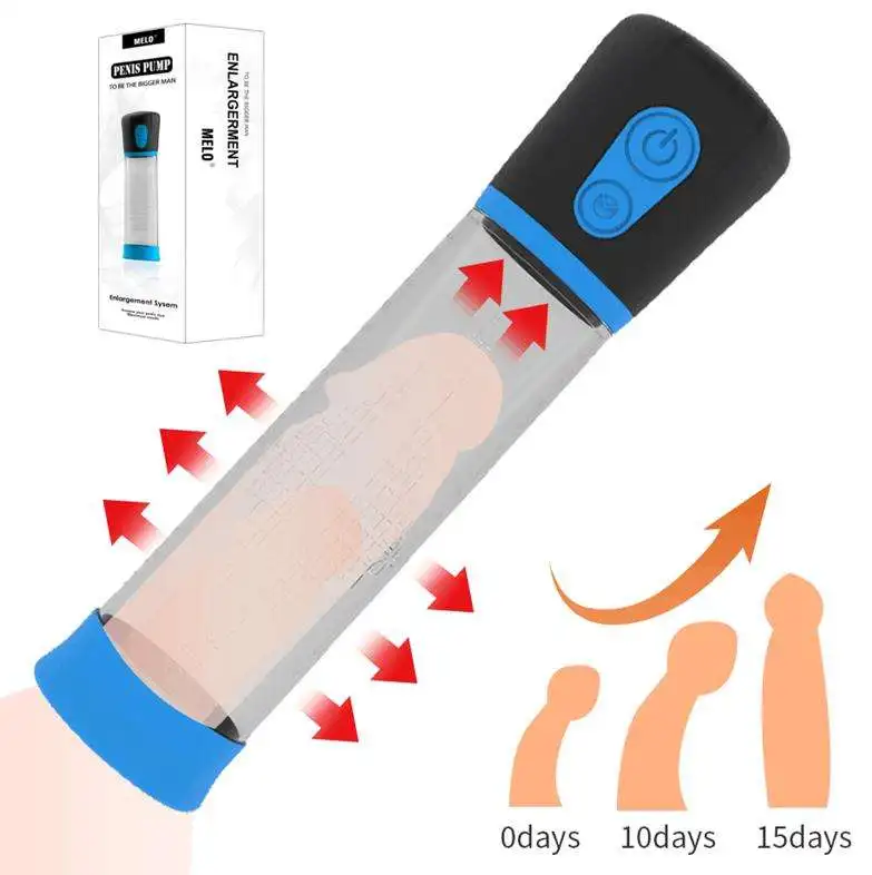 Male Penis Enlargement Vacuum Pump Cock Growth Electric Penis Pump for Men Enlarger Stretcher Male Penis Extender