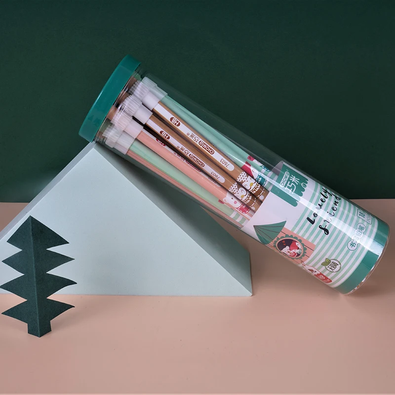 Special eraser tipped HB Wood Pencil