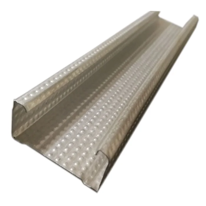 galvanized steel stud and channel new arrival china wholesale stud metal 25 gauge for saudi arabia