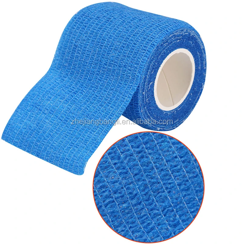 Custom Packaging Sports Protection Climbing Self-Cohesive Elastic Athletic Bandage