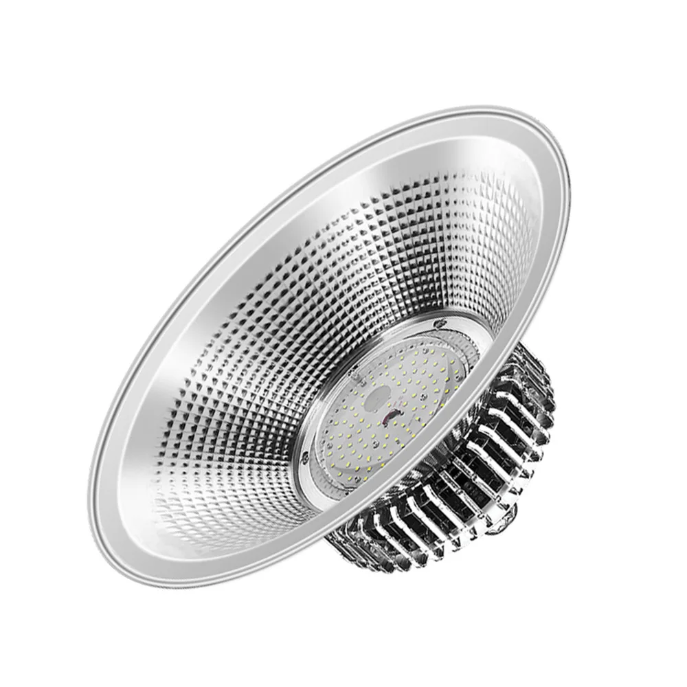 Quickly Delivery High lumens Hot Selling Warehouse 5 Years UFO Led Highbay Light IP65 Waterproof 50w 100w 150w 200w 300w