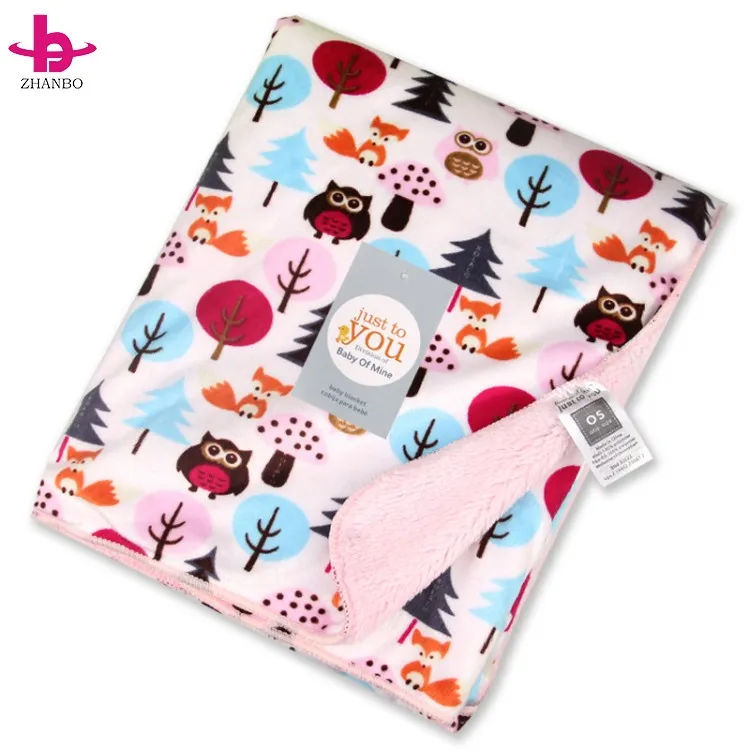 Bsci Audited Supply Factory Free Sample Super Softextile Microfiber Minky Dots Baby Blanket With Colorful Chevron