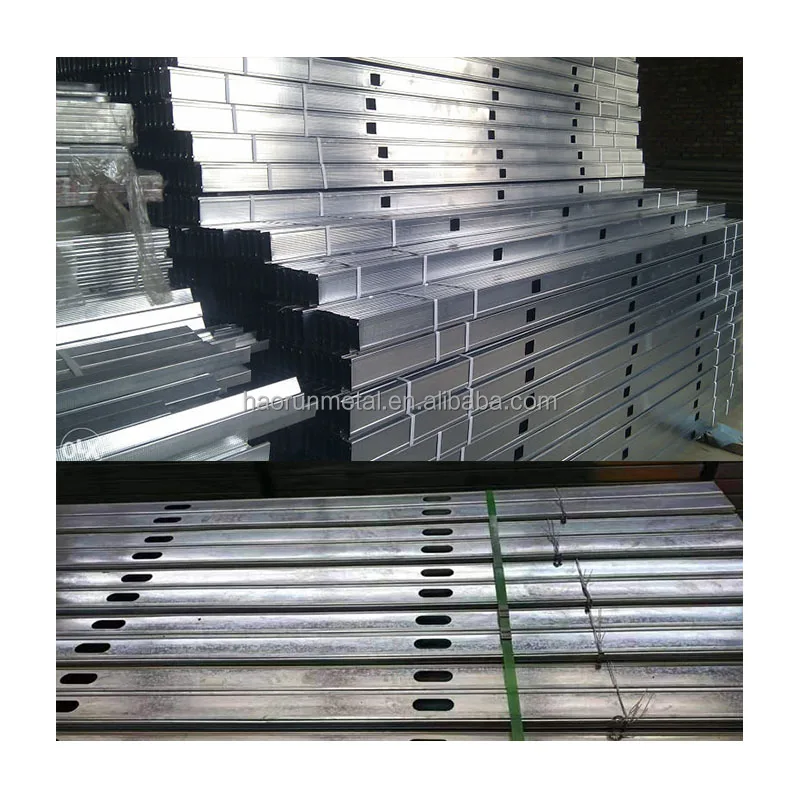 plasterboard steel frame galvanized steel 6-inch x 8 ft. Galvanized Steel Wall Framing Stud