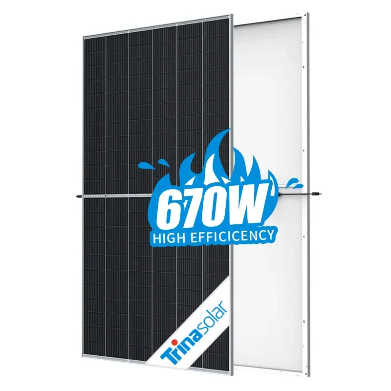 Trina module solar panel TSM-DE18 530w 535w 540w 545w 550w efficiency monocrystalline 144 cells smart