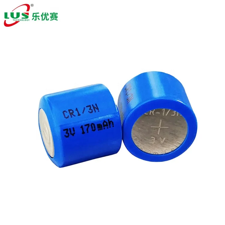 CR11108 lithium battery 3 volt lithium battery 170mah Lithium Manganese Button Cell  CR1/3N CR13N