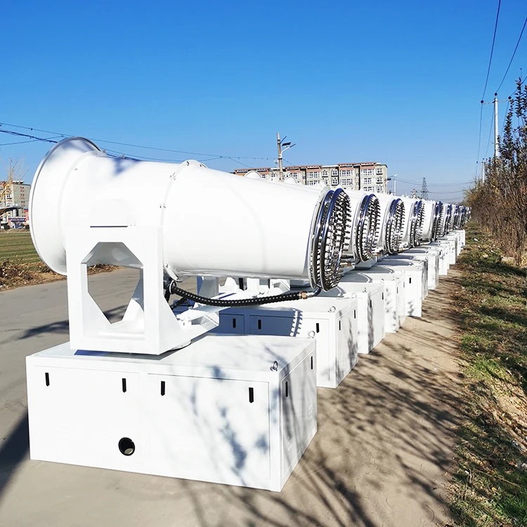 120m Dust Removal And Dust Suppression Environmental Protection Stainless Steel Fog Cannon