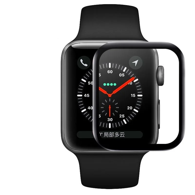 3D полное покрытие мягкая защита экрана для Apple watch серии 1 2 3 4 5 6 SE 38 мм 40 42 44