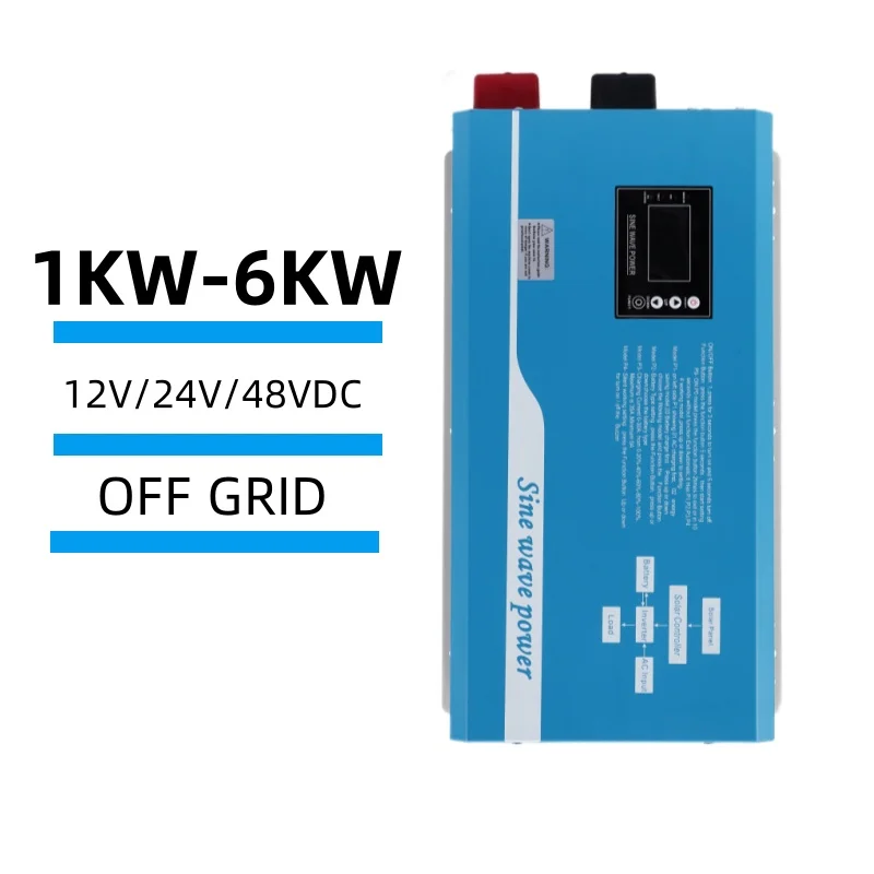 Pure sine wave inverter 1 kw 6kw 3kw 5kw offgrid inverter toroidal transformer solar inverter