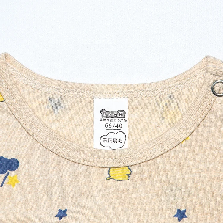 
Hot sales Cotton baby clothing set 3 pcs longsleeve romper hat and bibs new style for baby 