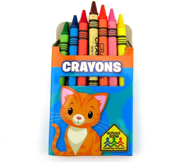 Custom Packed Best Quality Wax Crayon Sets With Custom ,Custom Crayon Color
