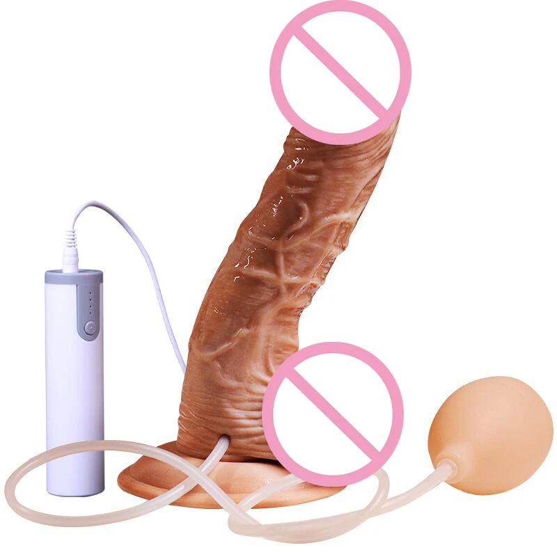 Free Drop Shipping Realistic Dildo With Sprinkler Big Sex Toys for Woman Penis Erotic Sex Shop Online Retail