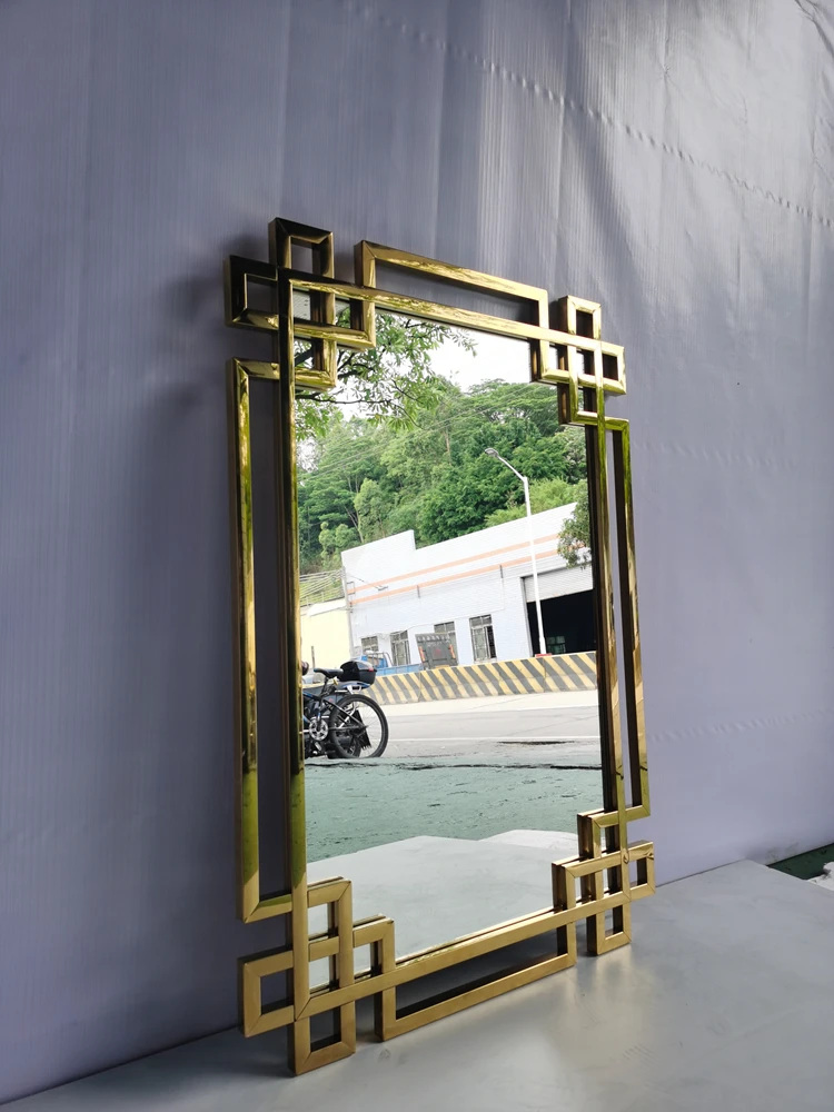 Wall hanging glass mirror for living room bedroom washroom