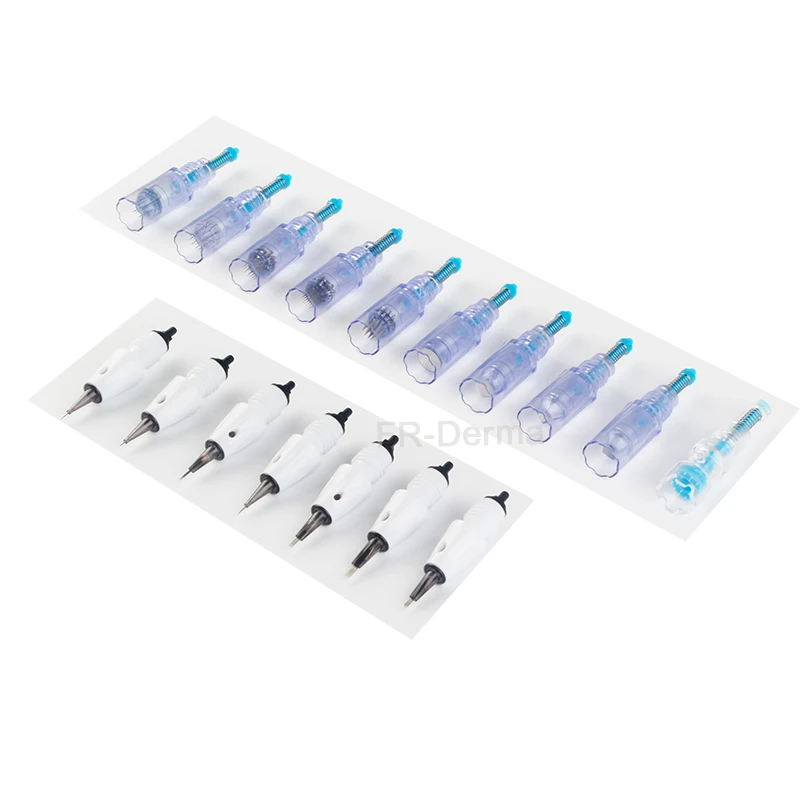 FR Auto microneedling needles disposable titanium Derma pen Needle cartridge for Mesotherapy
