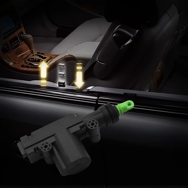 Promata Car Lock Kit Universal DC 12V/24V Auto Electric Central Locking System with 4 Actuators