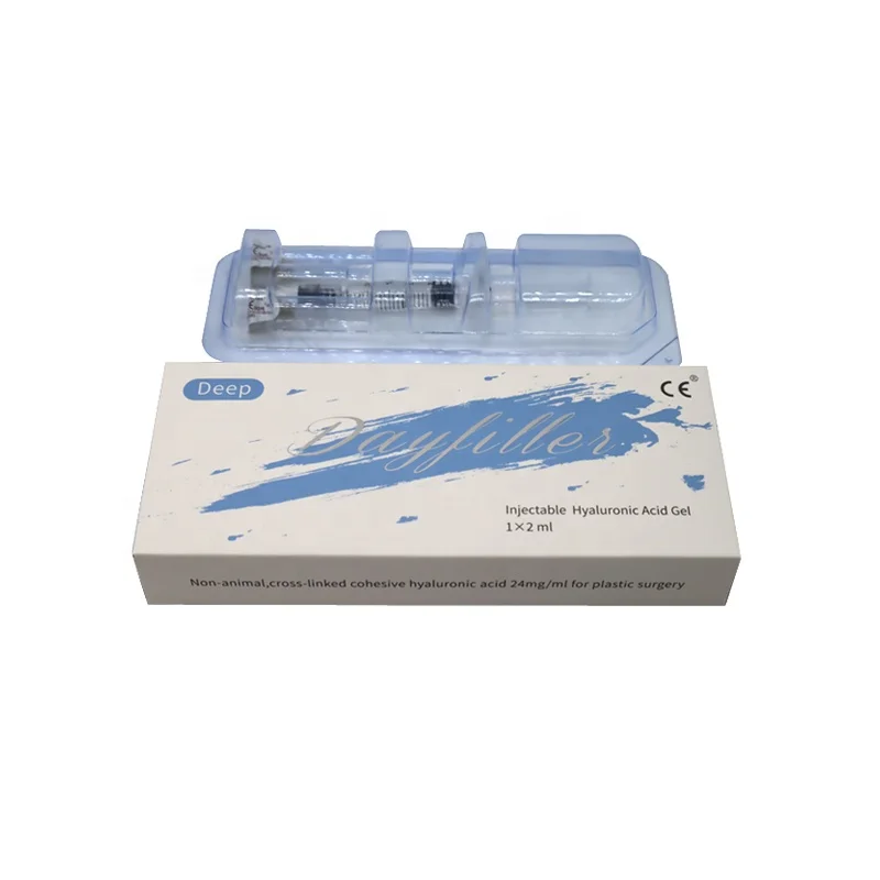 Factory Price Hyaluronic Acid Buttock Breast Lip Face Dermal Filler For Anti-wrinkles Injections With Ce Certificate