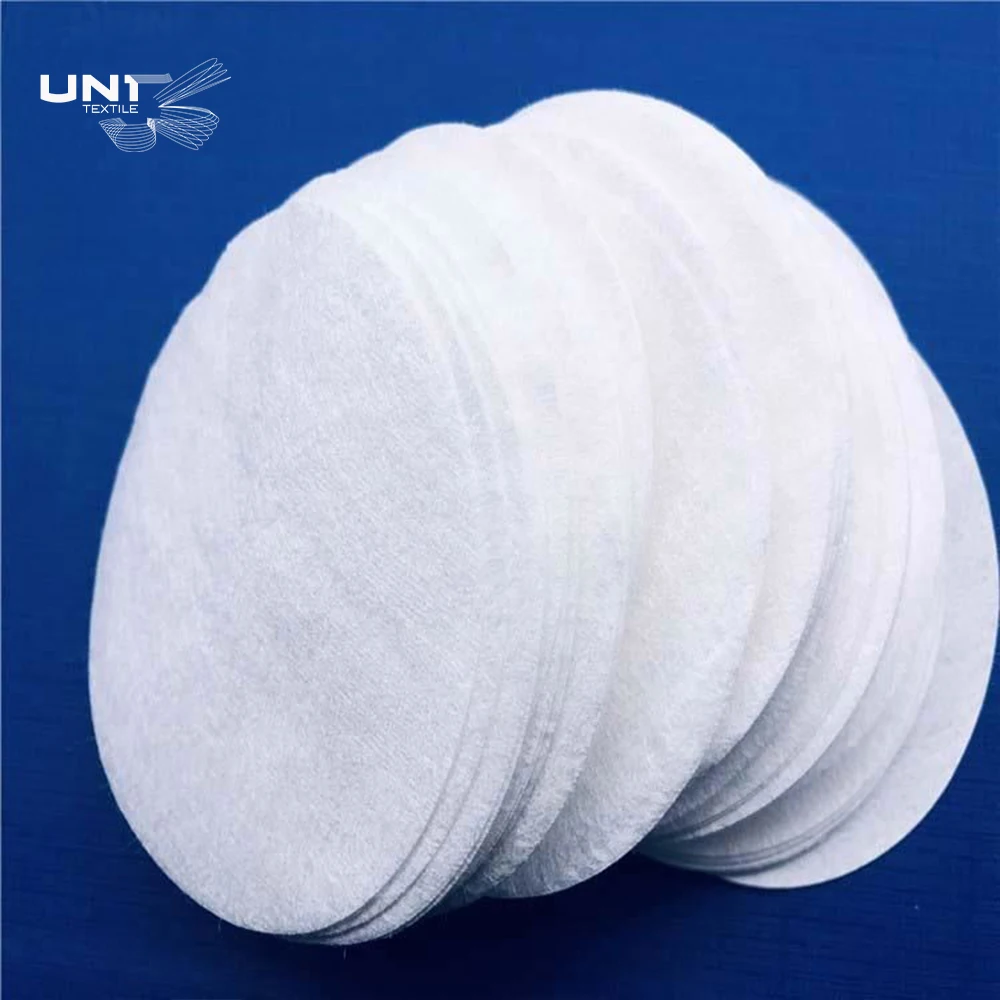 Micro fiber round paper fiber Cotton pads Cosmetic Tool Female Make Up Round Eye cleaning cotton pads with Dot and lock pressing