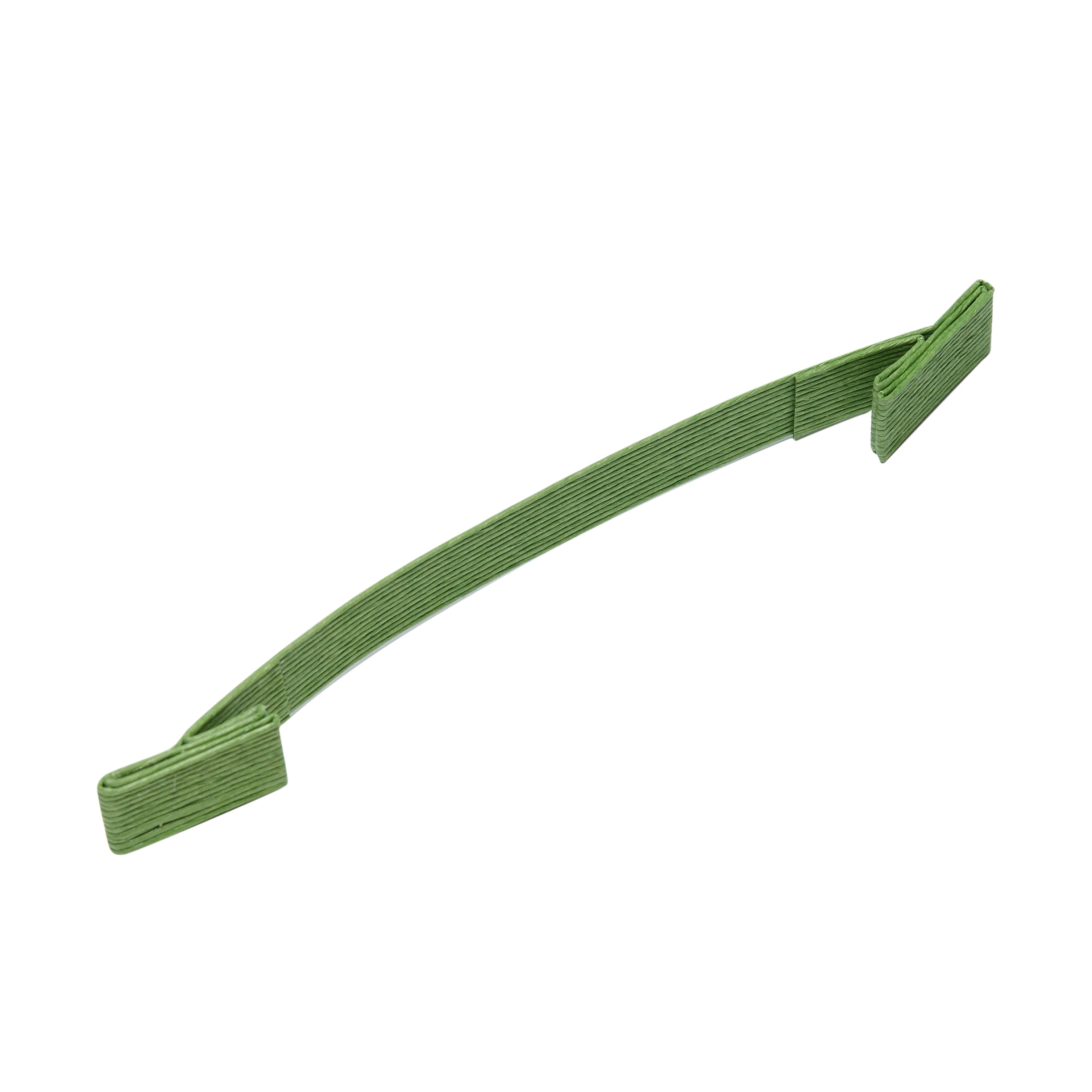 Ручка из крафтовой бумаги, евро тоут, хлопковый резак из переработанного сырья, для курительного чемодана, измельчителя, для покупок, бумажные ручки