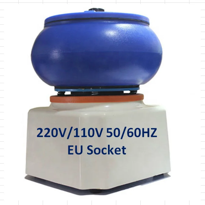 Vibratory tumbler desktop 5 liter jewelry vibratory tumbler polishing plastic vibratory tumbler bowl