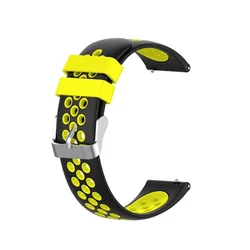 20mm silicone rubber watch band strap straps For Amazfit BIP / GTR 42mm / GTS (A1913)