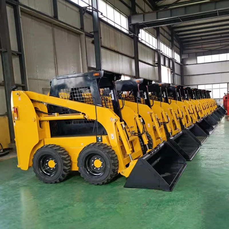 Shanding лидер продаж сельскохозяйственный мини-погрузчик с бортовым поворотом дизельный маленький гусеничный погрузчик приспособлениями для