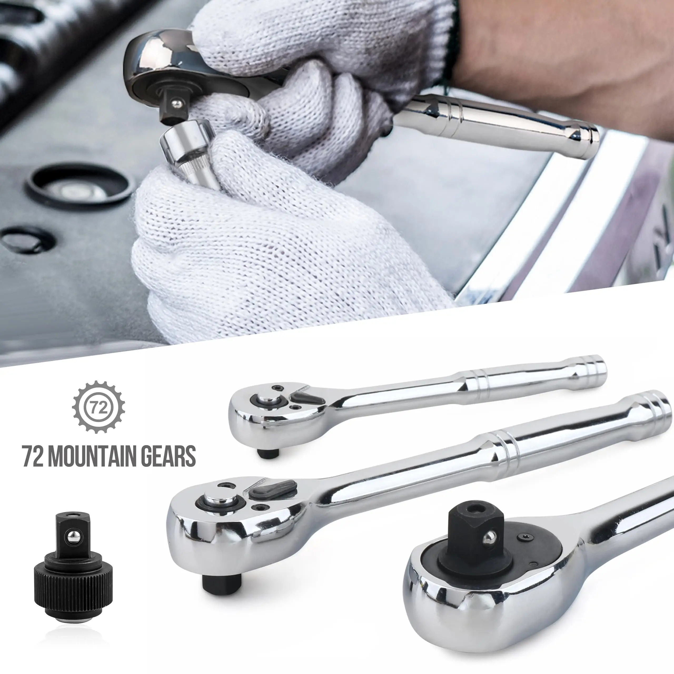 Professional Heavy-Duty 123 PCS Pliers Wrench Drill Machine Hand Tool Set Hard Case Customizable OEM 1 Year Repair 20V