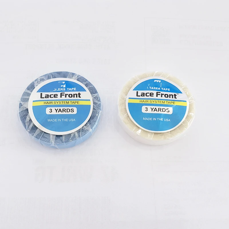 Custom Logo Sticker Design  Lace Wig Tape Wig Adhesive Double Sided Tape Extension Bond Tape For Lace Wigs/toupee