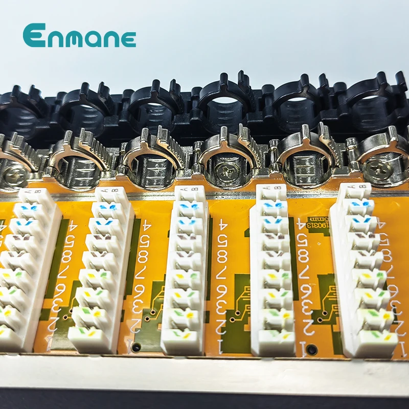Коммутационная панель 6 портов лидер продаж коммутационная RJ45 CAT6A CAT6 poe