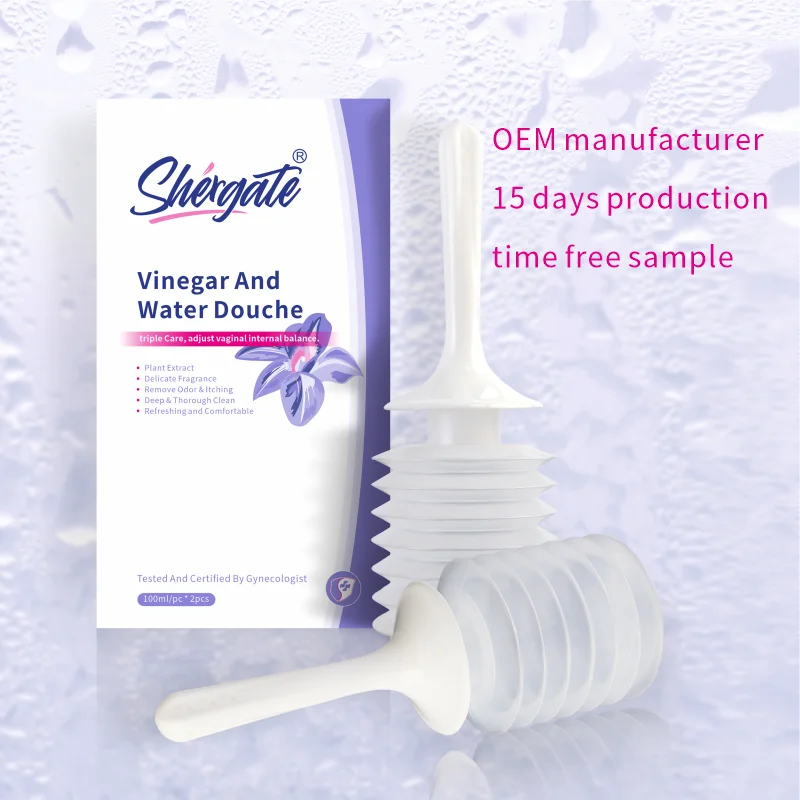 Удаление Запаха зуда, чистый Антибактериальный женский уксус и вода, вагинальные женские моющие средства с ирригатором