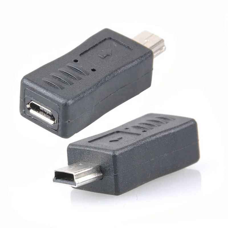 Адаптер конвертер мини USB папа к Micro USB 5Pin Женский адаптер