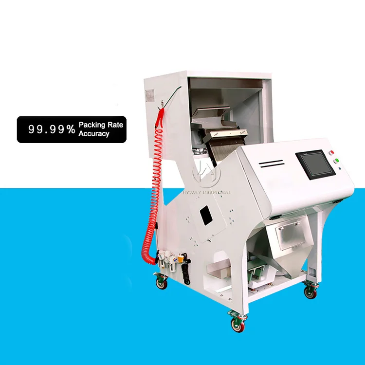 50-1500kg/h ccd camera color sorter metal color sorter machine ejector color sorter