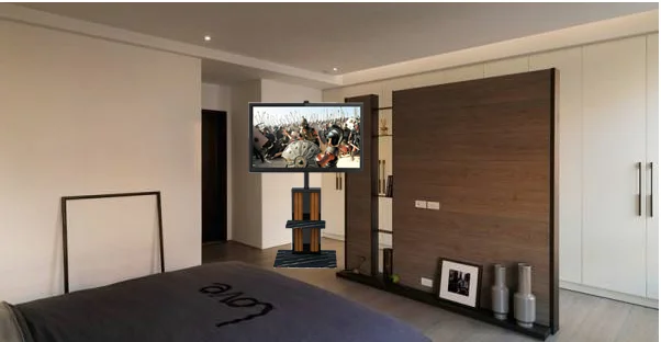 Сверхмощный Потолочный настенный кронштейн для телевизора с полным движением