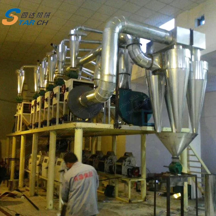 Turnkey Maize Corn Starch Machine, Corn Wet Milling Factory Supplier