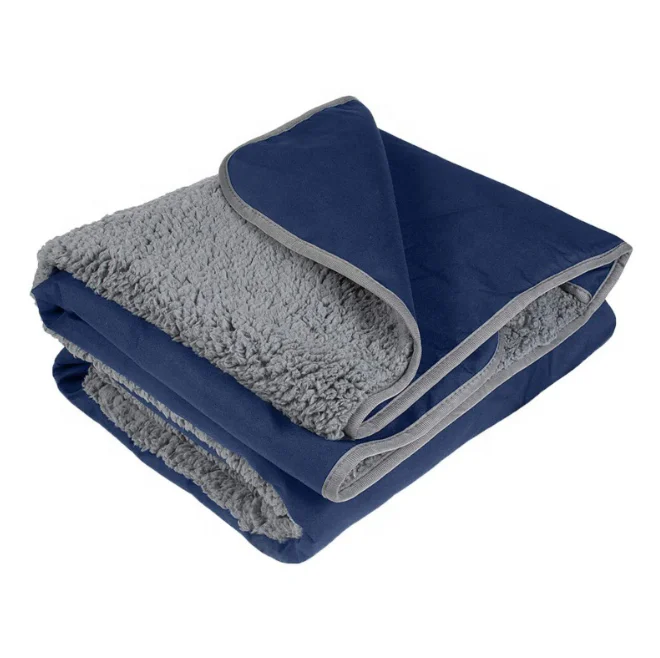 2 in 1 washable picnic mat thickened sand free beach camping blanket with pocket