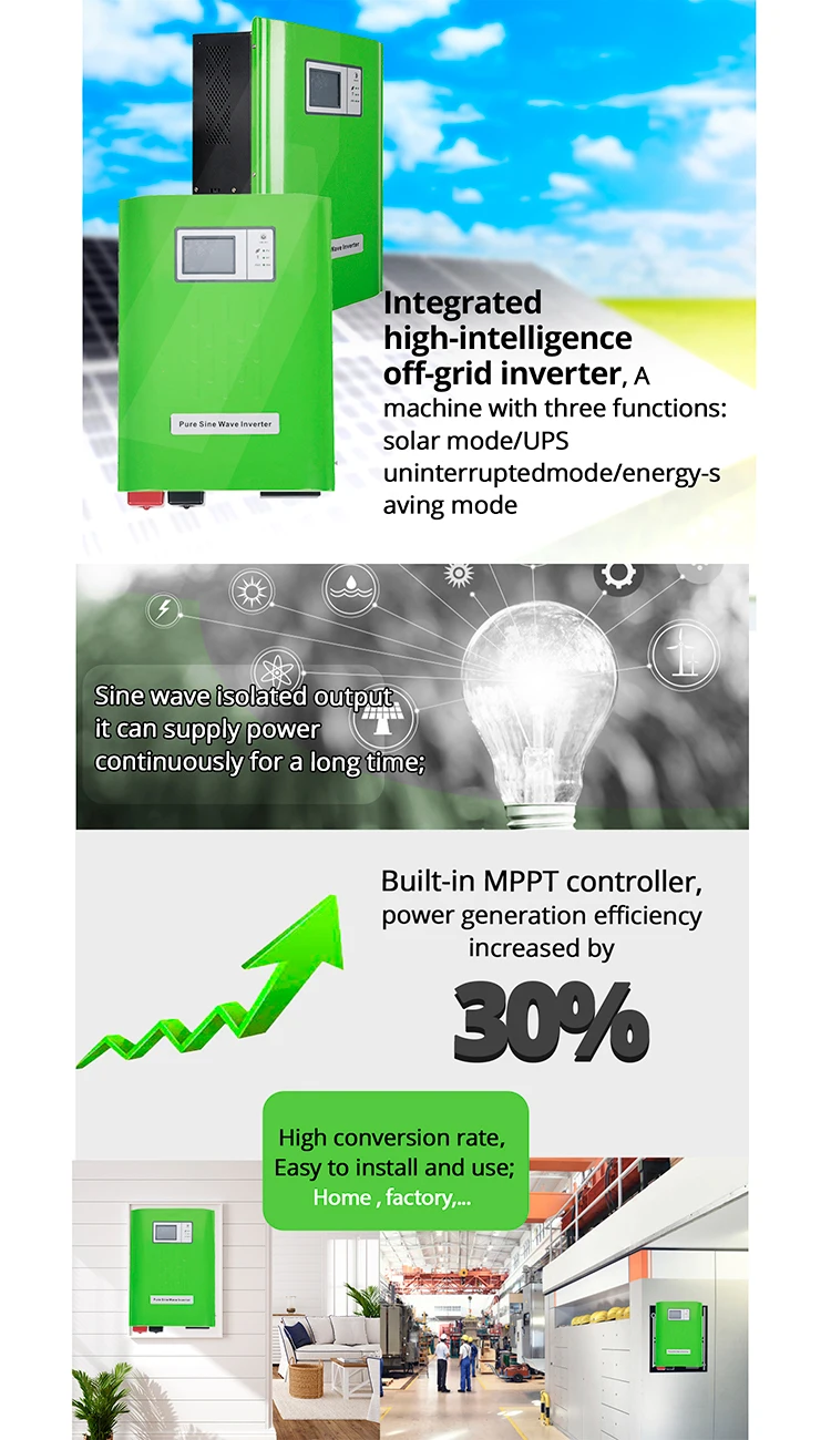 solar hybrid inverter 5kw