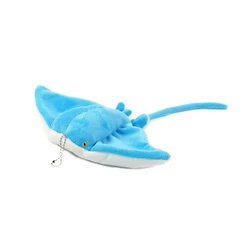 Custom embroidery soft sea animals manta rays plush stuffed toys
