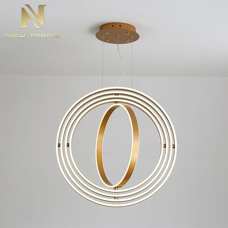 High Quality Indoor Home Decoration Aluminum Acrylic Modern Led Pendant Light