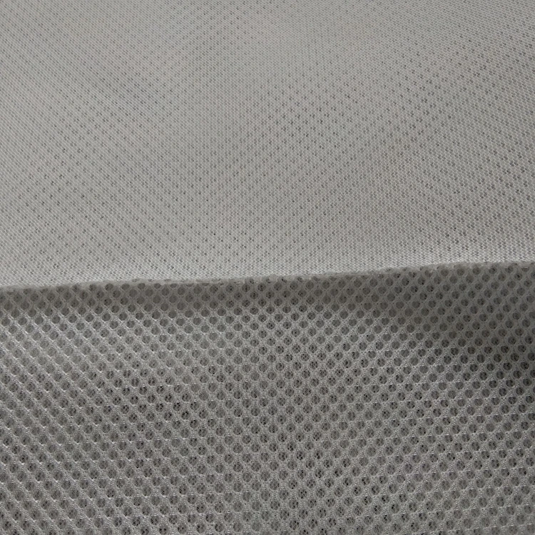 New Design Sports Shoes Material 3d Spacer Air Mesh Polyester Fabric