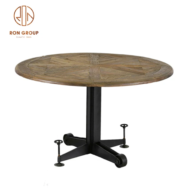 Size 300*80*98 Solid wood square table wood cocktail table