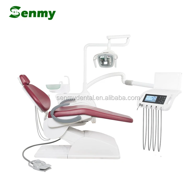 S112 CE Full Set Mobile Portable Dental Unit with Air Compressor and Suction All in One Mode Delivery Unit