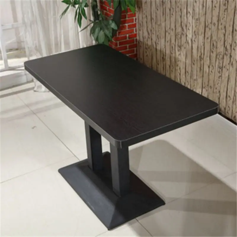 Modern Design rectangle Wood dining table top for restaurant table furniture