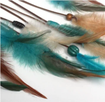 Wholesale Handmade Boho Hanging Feather Dream Catcher for Car Home Room Door Wall Art Party Decor Ornament Gift Craft DIY Kit